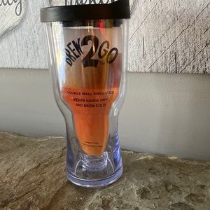 BREW2GO 8oz double wall insulated cup